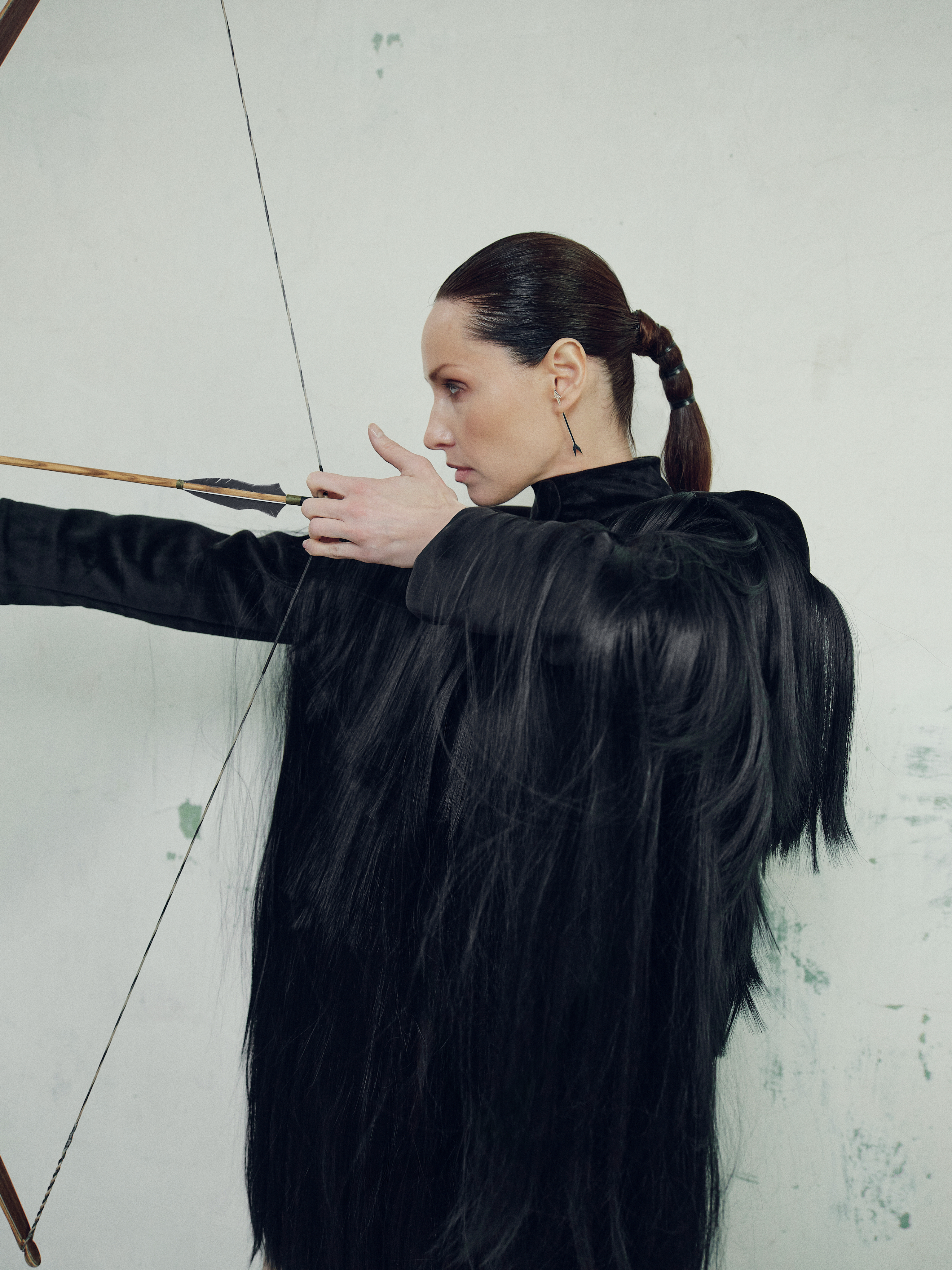 pool in green garden